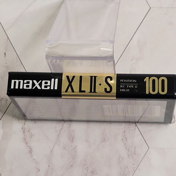 Maxell XLII-S 100 High Bias cassette tape vintage sealed NIP - Picture 3 of 5